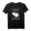Ich Schnarche Nicht Ich Schnurre lustiges Katzen Spruch T-Shirt – Perfektes Geschenk für Katzenliebhaber, Damen & Herren