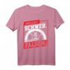 Möglichst Schwer Möglichst Falsch Bodybuilding Spruch T-Shirt - Lustiges Geschenk für Oldskool Bodybuilder & Kraftsportler