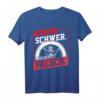 Möglichst Schwer Möglichst Falsch Bodybuilding Spruch T-Shirt - Lustiges Geschenk für Oldskool Bodybuilder & Kraftsportler