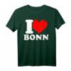 I love Bonn - Lustiges Stadt T-Shirt für Bonn-Fans, Humorvolles Geschenk und Streetwear