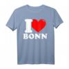 I love Bonn - Lustiges Stadt T-Shirt für Bonn-Fans, Humorvolles Geschenk und Streetwear