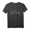 Bonn Skyline Herzschlag T-Shirt – Stolzes Bonner Motiv mit Rhein, Godesburg & Sehenswürdigkeiten für Fans und Heimatliebhaber