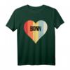 Bonn Retro Farben T-Shirt | Meine Herz Liebe Heimatstadt – Perfektes Geschenk für Freunde, Familie & Städtetrips