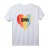Bonn Retro Farben T-Shirt | Meine Herz Liebe Heimatstadt – Perfektes Geschenk für Freunde, Familie & Städtetrips