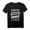 Lustiges Bonn Stadt T-Shirt mit Spruch - Perfektes Geschenk für Bonner, Dialektsprecher und Stadtliebhaber