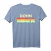 Mein Bonn Skyline Deutschland Heimat Stadt Souvenir T-Shirt – Perfektes Geschenk für Bonner & Bonn-Urlauber zum Geburtstag & Weihnachten