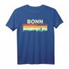 Mein Bonn Skyline Deutschland Heimat Stadt Souvenir T-Shirt – Perfektes Geschenk für Bonner & Bonn-Urlauber zum Geburtstag & Weihnachten