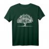 Bäume Wald Natur Shirt - Minimalistisches Design, Geschenk für Naturliebhaber und Wanderer, klassisch geschnitten
