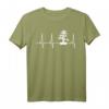 Bonsai Heartbeat T-Shirt – Perfektes Geschenk für Bonsai Liebhaber und Gärtner mit EKG Herzschlag-Design, ideal für Anlässe wie Geburtstag