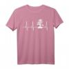 Bonsai Heartbeat T-Shirt – Perfektes Geschenk für Bonsai Liebhaber und Gärtner mit EKG Herzschlag-Design, ideal für Anlässe wie Geburtstag