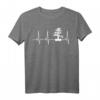 Bonsai Heartbeat T-Shirt – Perfektes Geschenk für Bonsai Liebhaber und Gärtner mit EKG Herzschlag-Design, ideal für Anlässe wie Geburtstag