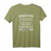 Bonus Papa Stiefvater Leben besser gemacht Geschenk T-Shirt - Humorvolles Dankeschön für Bonus Papa zum Vatertag & Familienfest