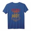 Bootsfahrer Männer T-Shirt mit Spruch 'Echte Kerle fahren Boot' - Perfektes Geschenk für Kapitäne, Seemänner und Yachtliebhaber