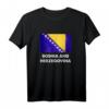 Bosnien-Herzegowina Flagge Trikot T-Shirt – Perfektes Geschenk für Bosnien-Herzegowina-Fans und Sarajevo-Liebhaber