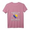 Damen Bosnische Flagge T-Shirt | Bosnien und Herzegowina Geschenk für Fans, Urlaub, Wurzeln & Stolz