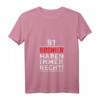 Damen §1 Bosnier haben immer Recht T-Shirt mit V-Ausschnitt – Witziges Geschenk für Bosnien-Fans und Balkan-Liebhaber