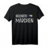 Bosnien Mädchen Bosnia Bosna Fahne Flagge T-Shirt - Klassisch geschnitten, doppelt genähter Saum, perfekt für stolz trage