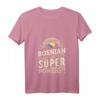 Bosnien und Herzegowina T-Shirt Damen & Herren mit V-Ausschnitt – Lustiges Fan Souvenir für Bosnisch Liebhaber
