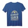 Bosnien und Herzegowina T-Shirt Damen & Herren mit V-Ausschnitt – Lustiges Fan Souvenir für Bosnisch Liebhaber