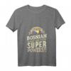 Bosnien und Herzegowina T-Shirt Damen & Herren mit V-Ausschnitt – Lustiges Fan Souvenir für Bosnisch Liebhaber
