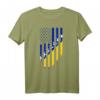 Bosnien und Herzegowina Amerikanische Flagge | Bosnische Wurzeln T-Shirt für Stolze Bosnier und die Diaspora