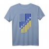 Bosnien und Herzegowina Amerikanische Flagge | Bosnische Wurzeln T-Shirt für Stolze Bosnier und die Diaspora