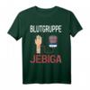 Blutgruppe Jebiga Balkan T-Shirt für Serben, Bosnier & Kroaten – Lustiges Balkan Outfit für Humor und Kultur