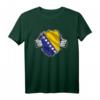 Bosnien Shirt mit Flagge - Patriotisches T-Shirt für Bosnien-Fans, Stolz auf Wurzeln & Nationaler Feiertag