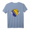 Bosnien Shirt mit Flagge - Patriotisches T-Shirt für Bosnien-Fans, Stolz auf Wurzeln & Nationaler Feiertag