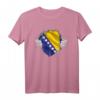 Bosnien Shirt mit Flagge - Patriotisches T-Shirt für Bosnien-Fans, Stolz auf Wurzeln & Nationaler Feiertag