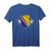 Bosnien Shirt mit Flagge - Patriotisches T-Shirt für Bosnien-Fans, Stolz auf Wurzeln & Nationaler Feiertag