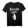 Balkan Jugo Jugoslawien Serbien Geschenk T-Shirt – Lustiges Ex-Yu Motiv für Freunde & Familie, perfekt für Slowenien-Reisen