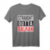 Jugo Straight Outta Balkan T-Shirt - Stolzes Balkan-Design für Männer & Frauen, Perfekt für Partys, Geburtstage & Hochzeiten