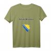 Velika Kladusa | Bosnien und Herzegowina Geschenk T-Shirt - Patriotisches Balkan-Flaggen Design