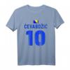 Bosnien Dress mit lustigem Namen – Fan T-Shirt in den Farben der bosnischen Flagge, ideales Geschenk für Bosnier und Fans bosnischer Teams
