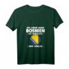 Damen T-Shirt mit V-Ausschnitt - Ein Leben ohne Bosnien ist möglich aber sinnlos, patriotisches Design für Bosnische Frauen