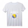 Damen T-Shirt mit V-Ausschnitt - Ein Leben ohne Bosnien ist möglich aber sinnlos, patriotisches Design für Bosnische Frauen