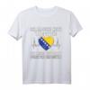 Bosnienflagge T-Shirt - Stolzes Geschenk für Fans, Freunde und Familien mit bosnischen Wurzeln zu Weihnachten, Geburtstag oder als Souvenir