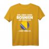 Ein Leben ohne Bosnien ist möglich aber sinnlos T-Shirt – Patriotisches Design mit bosnischer Fahne für Bosnien-Liebhaber