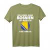 Ein Leben ohne Bosnien ist möglich aber sinnlos T-Shirt – Patriotisches Design mit bosnischer Fahne für Bosnien-Liebhaber