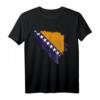 Bosnien und Herzegowina Landeskarte mit Flagge T-Shirt – Nationalstolz für Männer, Frauen und Kinder