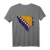 Bosnien und Herzegowina Landeskarte mit Flagge T-Shirt – Nationalstolz für Männer, Frauen und Kinder