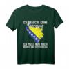 Bosnische Flagge T-Shirt – Stolz auf Bosnien und Herzegowina, ideales Geschenk für Fans, Urlaubssouvenir und bosnische Wurzeln