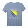 Bosnische Flagge T-Shirt – Stolz auf Bosnien und Herzegowina, ideales Geschenk für Fans, Urlaubssouvenir und bosnische Wurzeln
