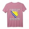 Bosnische Flagge T-Shirt – Stolz auf Bosnien und Herzegowina, ideales Geschenk für Fans, Urlaubssouvenir und bosnische Wurzeln