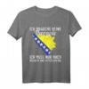 Bosnische Flagge T-Shirt – Stolz auf Bosnien und Herzegowina, ideales Geschenk für Fans, Urlaubssouvenir und bosnische Wurzeln