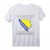 Bosnische Flagge T-Shirt – Stolz auf Bosnien und Herzegowina, ideales Geschenk für Fans, Urlaubssouvenir und bosnische Wurzeln