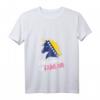 Damen T-Shirt mit Bosnischer Flagge und Einhorn-Design - Leichtes V-Ausschnitt Shirt für patriotische Damen