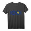 Bosnien Herzegowina DNA-Strang T-Shirt – Bosnische Wurzeln & Flagge als Geschenk für Bosnier, Familien & Freunde
