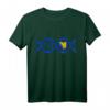 Bosnien Herzegowina DNA-Strang T-Shirt – Bosnische Wurzeln & Flagge als Geschenk für Bosnier, Familien & Freunde